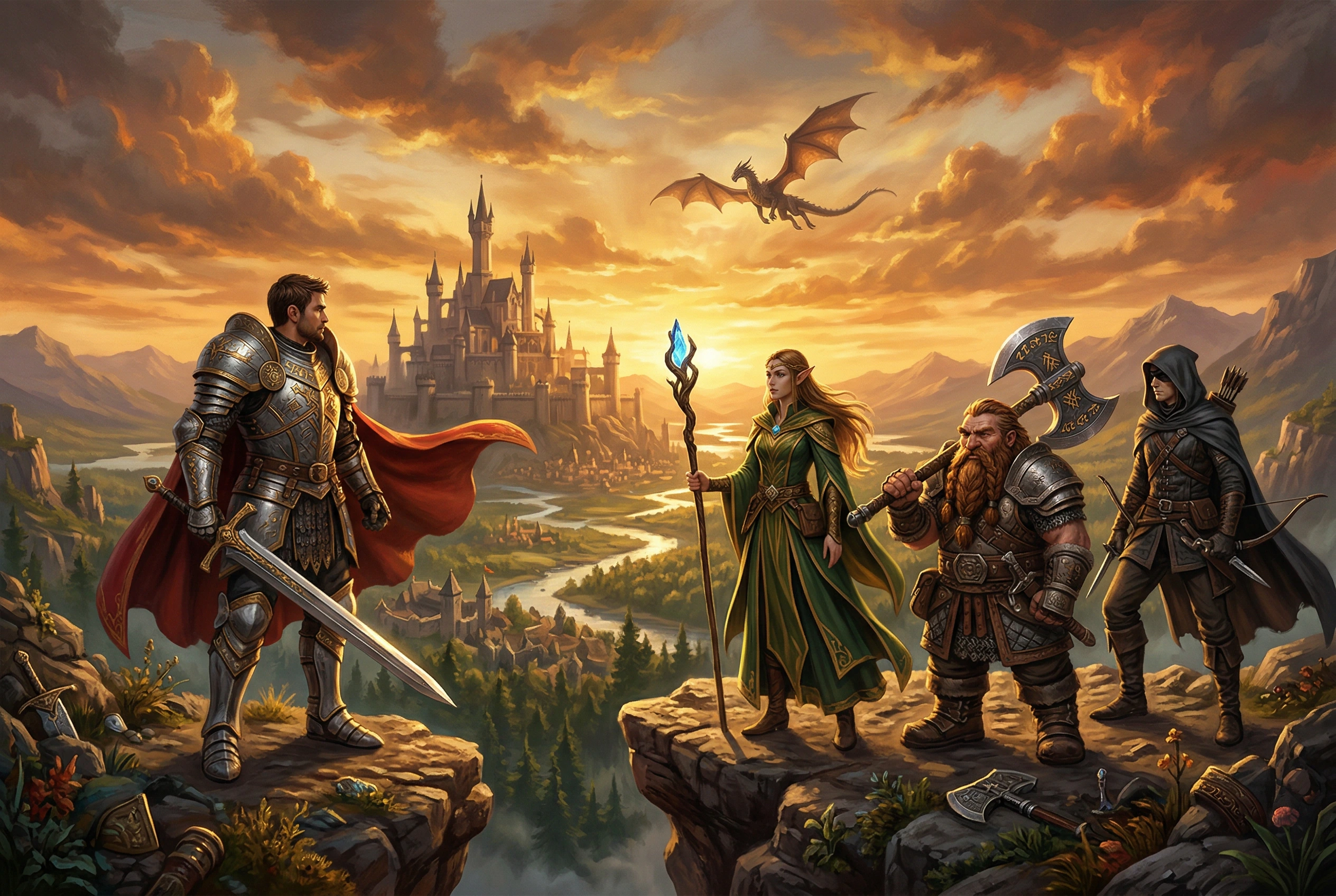 Klassische Fantasy — Schwerter und Magie